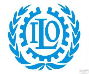 yapboz Uluslararası Çalışma Örgütü ILO logosu